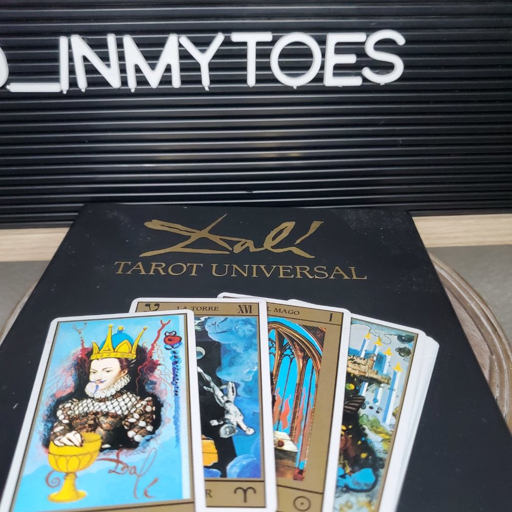 Tarot!!Gift Set Rare Salvador Dali, Box Set Universal Tarot card, Book, Limited…